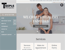 Tablet Screenshot of drmiketeeple.com